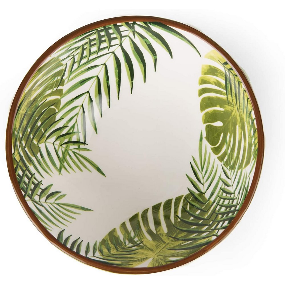 Excelsa ciotola scodella ceramica Foliage , decorato a mano Excelsa